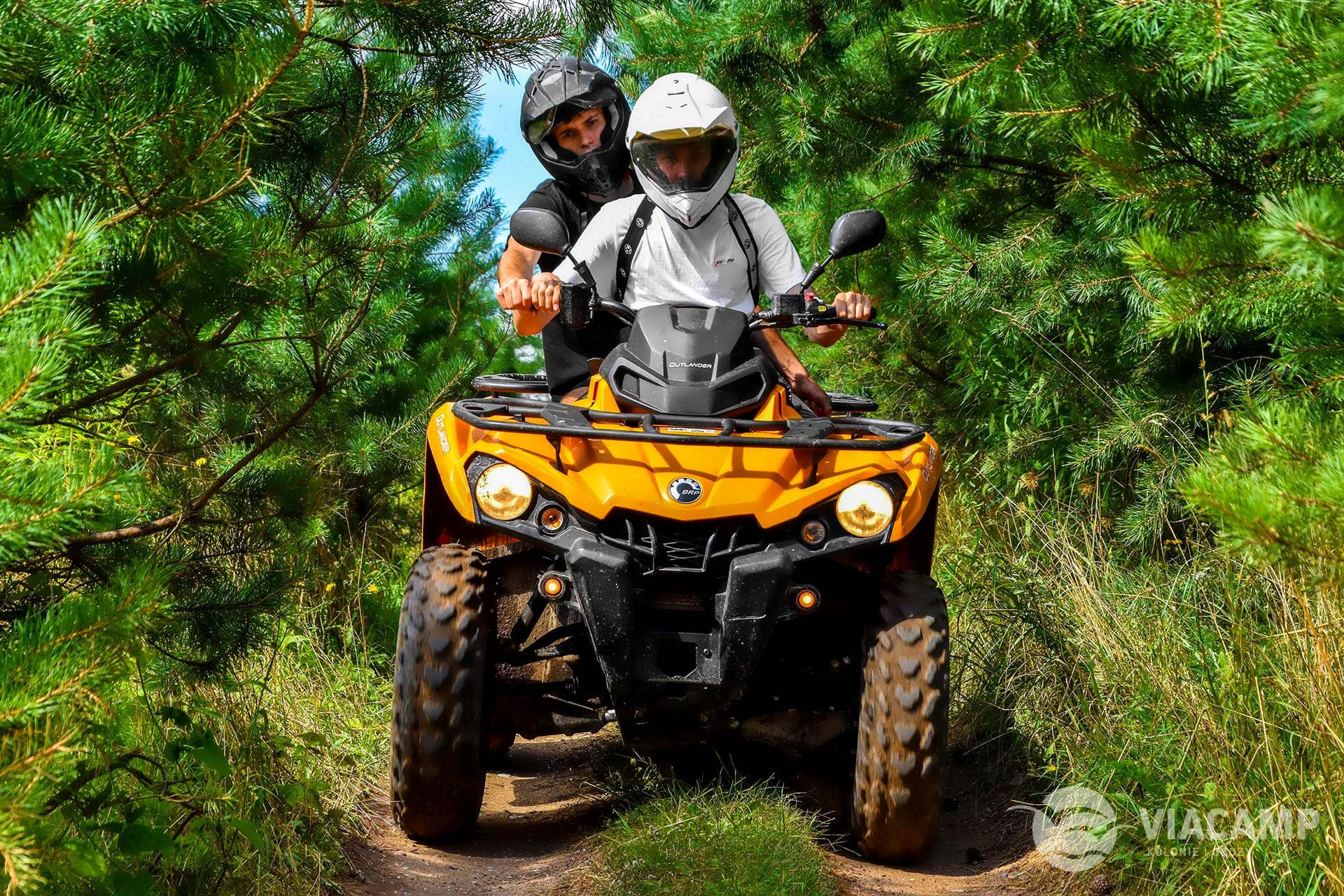 Can-Am Outlander - Obóz Quadowy - ViaCamp