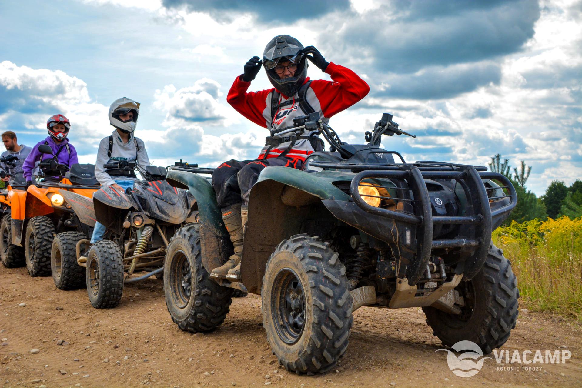 Yamaha Grizzly - Obóz Quadowy - ViaCamp